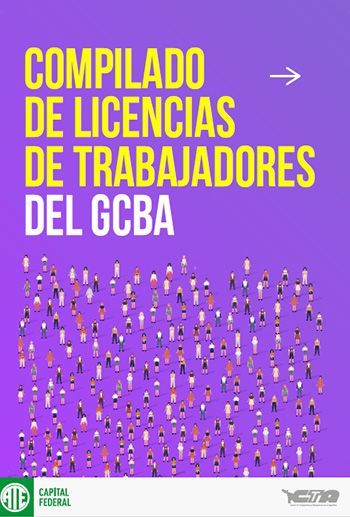 Compilado de Licencias de Trabajadores del GCBA actualizado